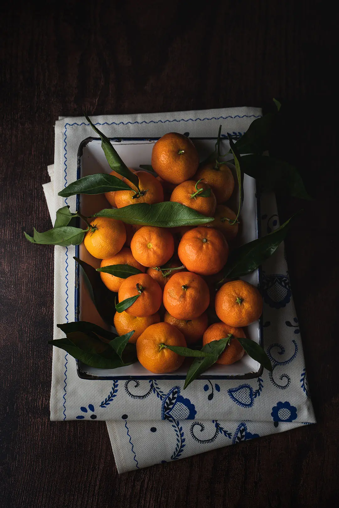 Panier de mandarine